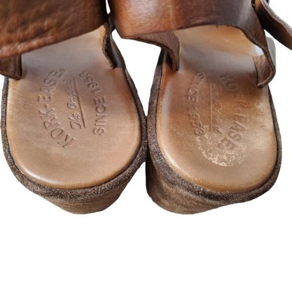 Kork ease platform leather sandals size 10 - Picture 3 of 10